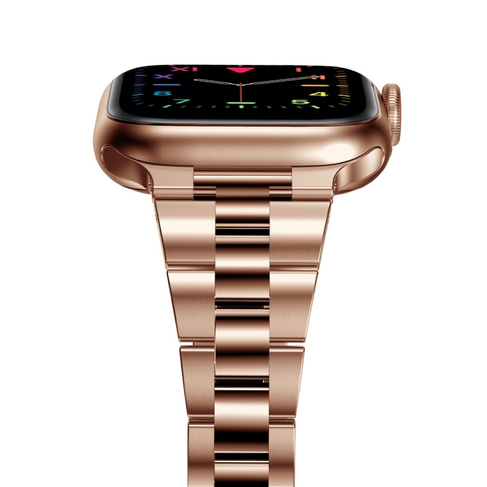 Slim Apple Watch 45mm Series 8 Metal Reim rosegull