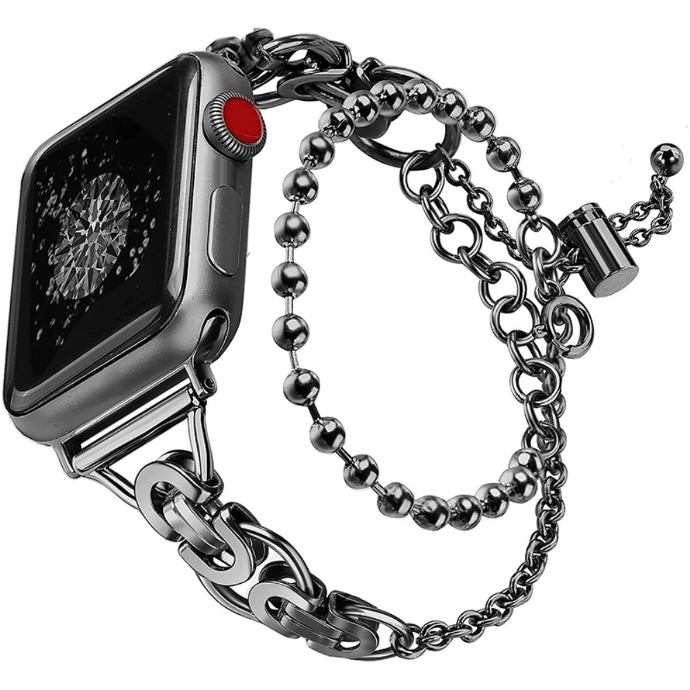 Apple Watch Ultra 2 49mm Metal Reim med perler svart