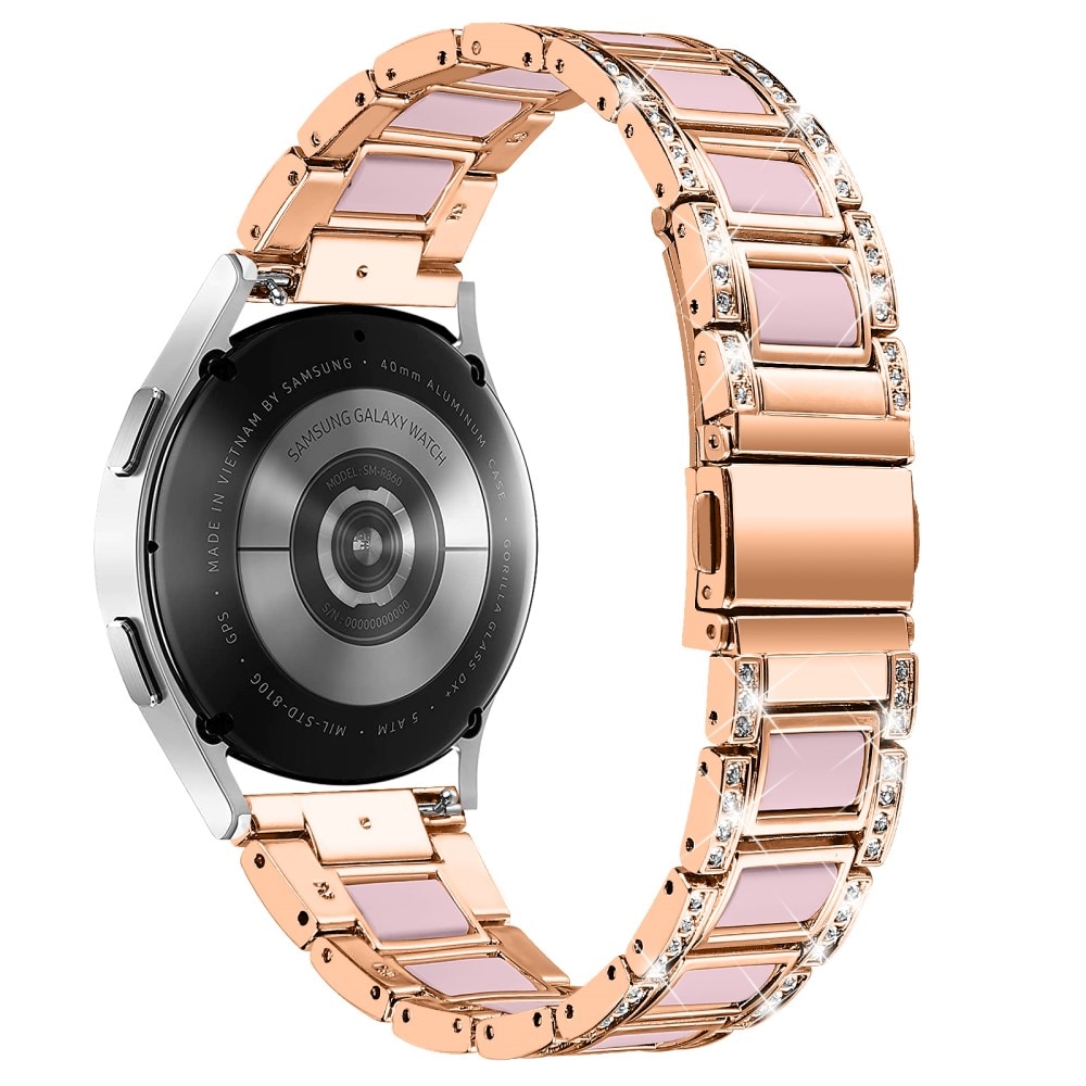 Diamond Bracelet Samsung Galaxy Watch 5 Pro 45mm Rosegold Rose