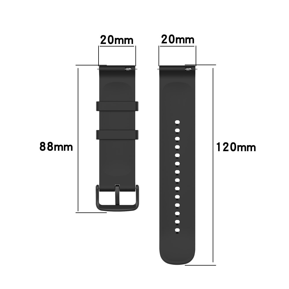 Samsung Galaxy Watch 6 Classic 47mm Reim Silikon hvit
