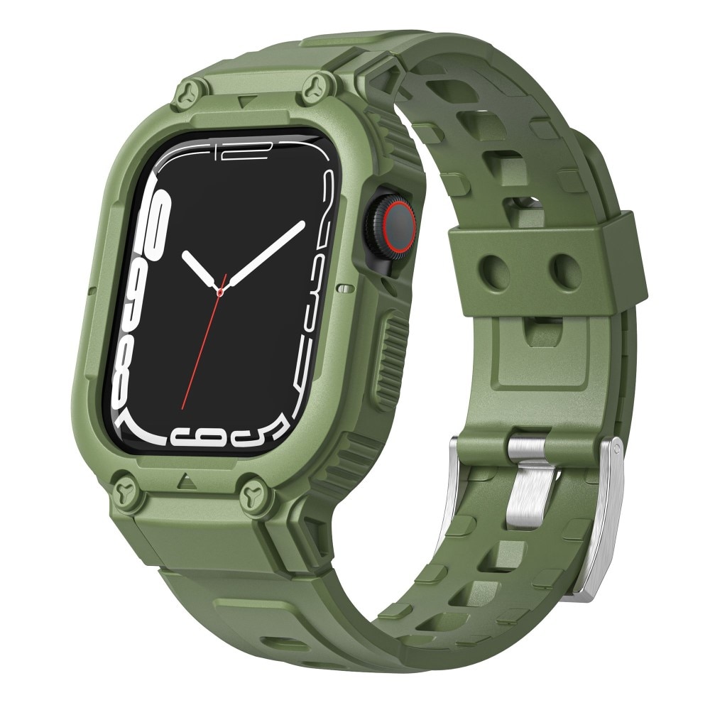 Apple Watch 44mm Adventure Deksel + Reim grønn