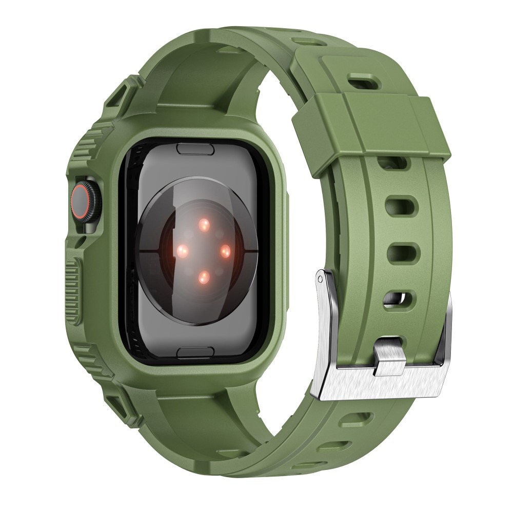Apple Watch 44mm Adventure Deksel + Reim grønn