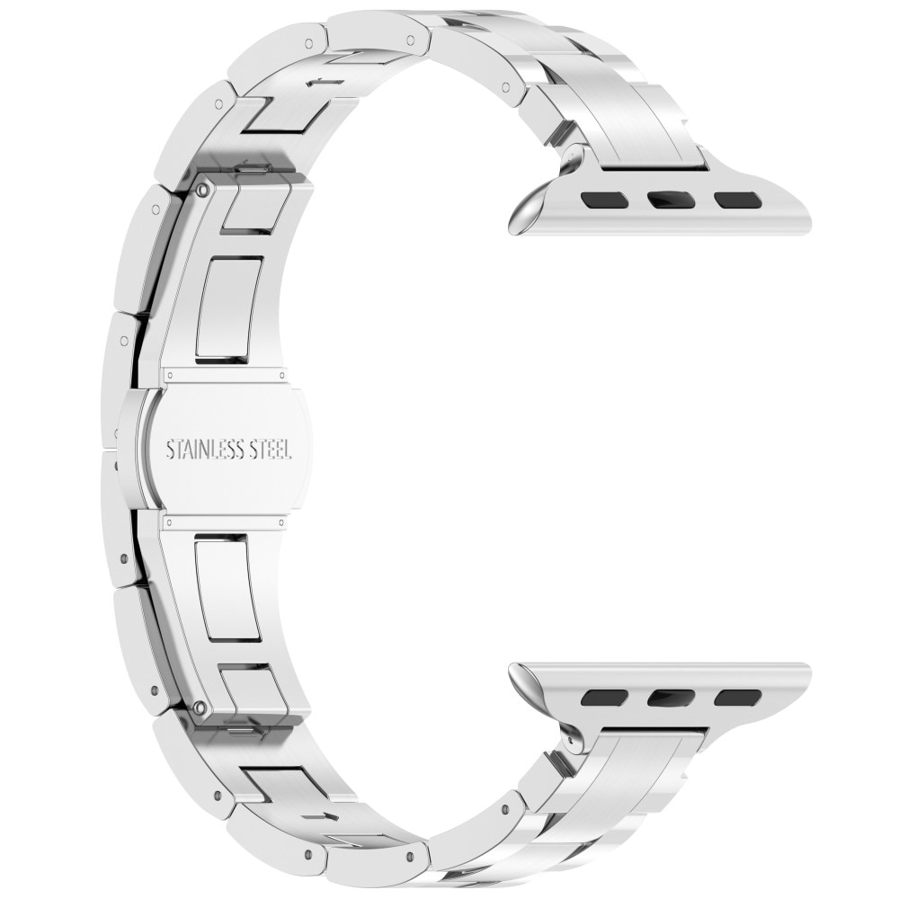 Slim Titan Reim Apple Watch 41mm Series 8 sølv