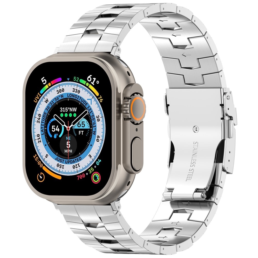 Race Titan Reim Apple Watch 41mm Series 9 sølv