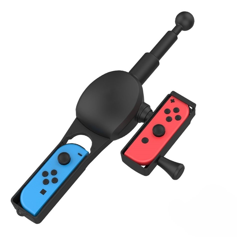 Joy-Con Fiskestang for Nintendo Switch svart