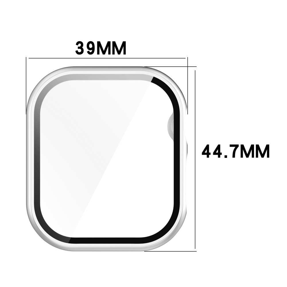 Full Cover Case Apple Watch Series 10 42mm gjennomsiktig