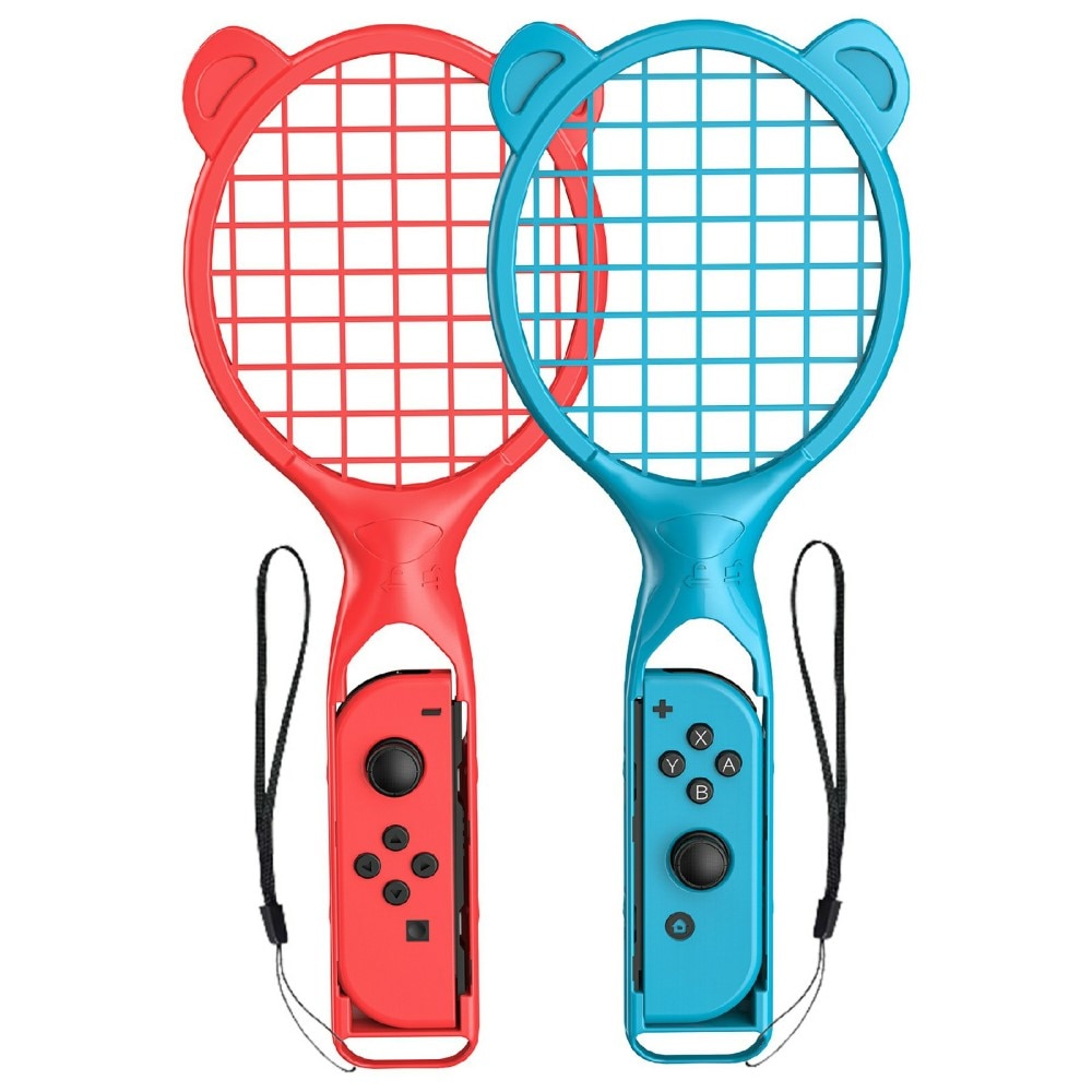 Joy-Con Racket for Nintendo Switch blå/rød