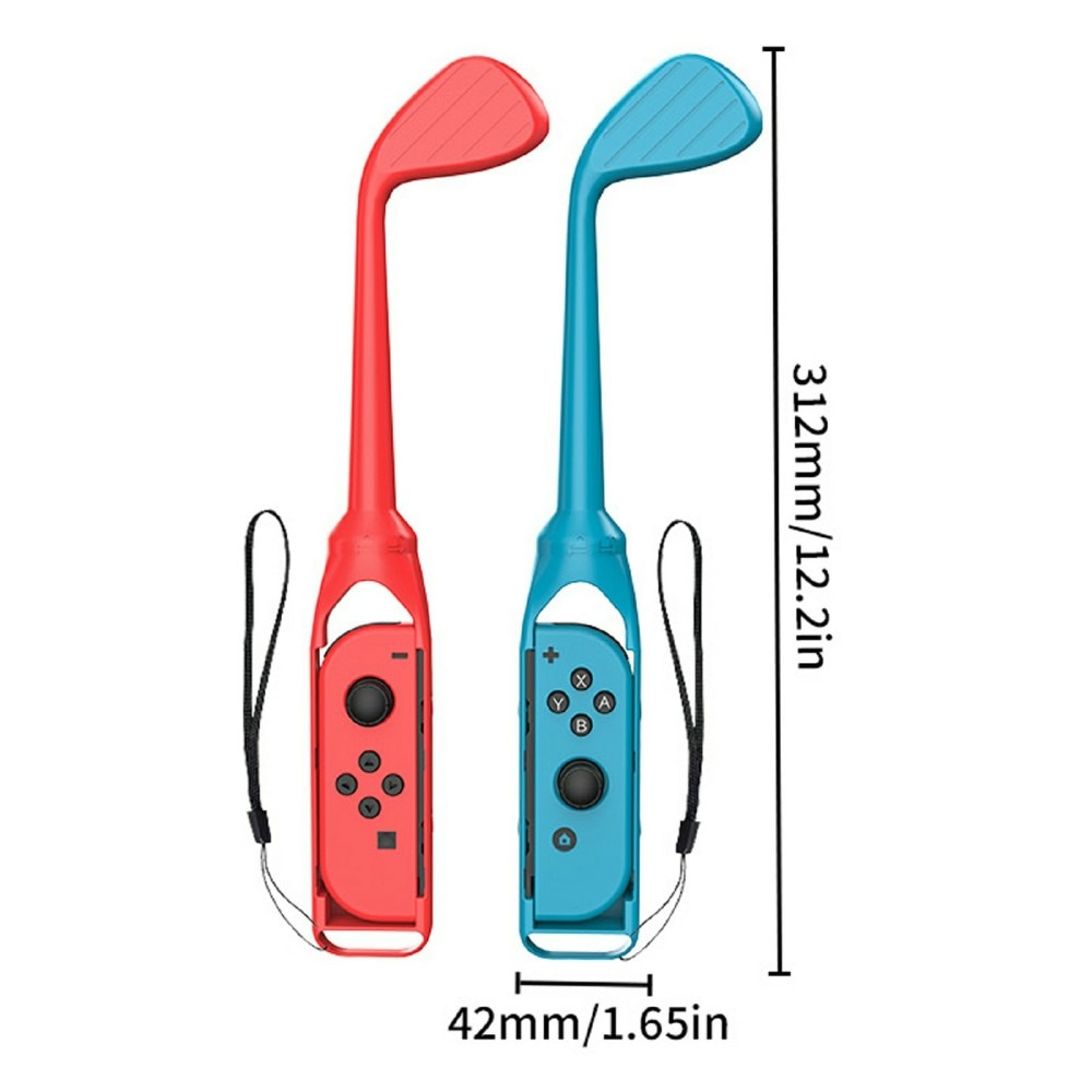 Joy-Con Golfklubbe for Nintendo Switch blå/rød