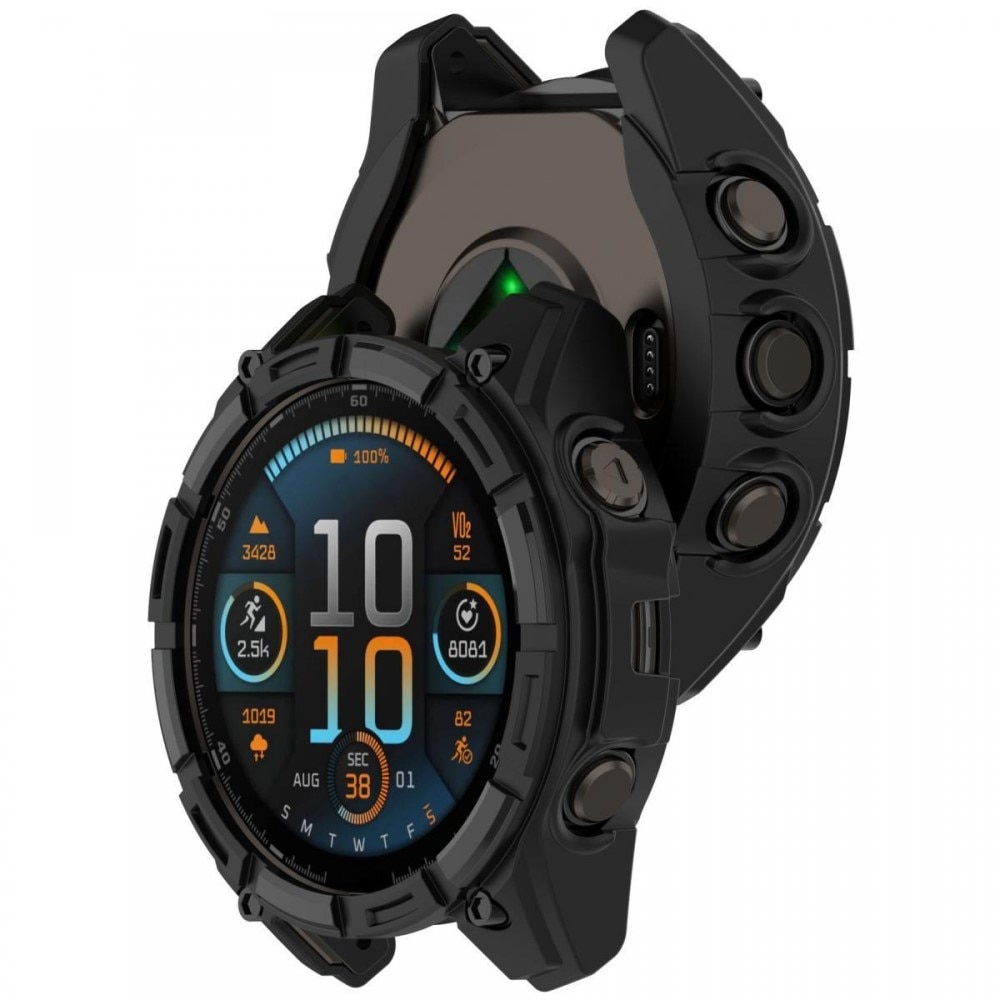 TPU Deksel Garmin Fenix 8 51mm svart