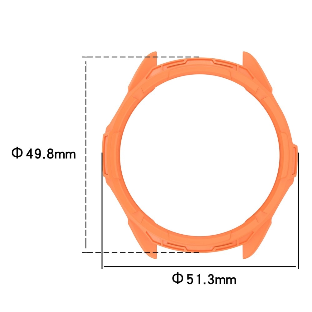 TPU Deksel Garmin Fenix E 47mm svart