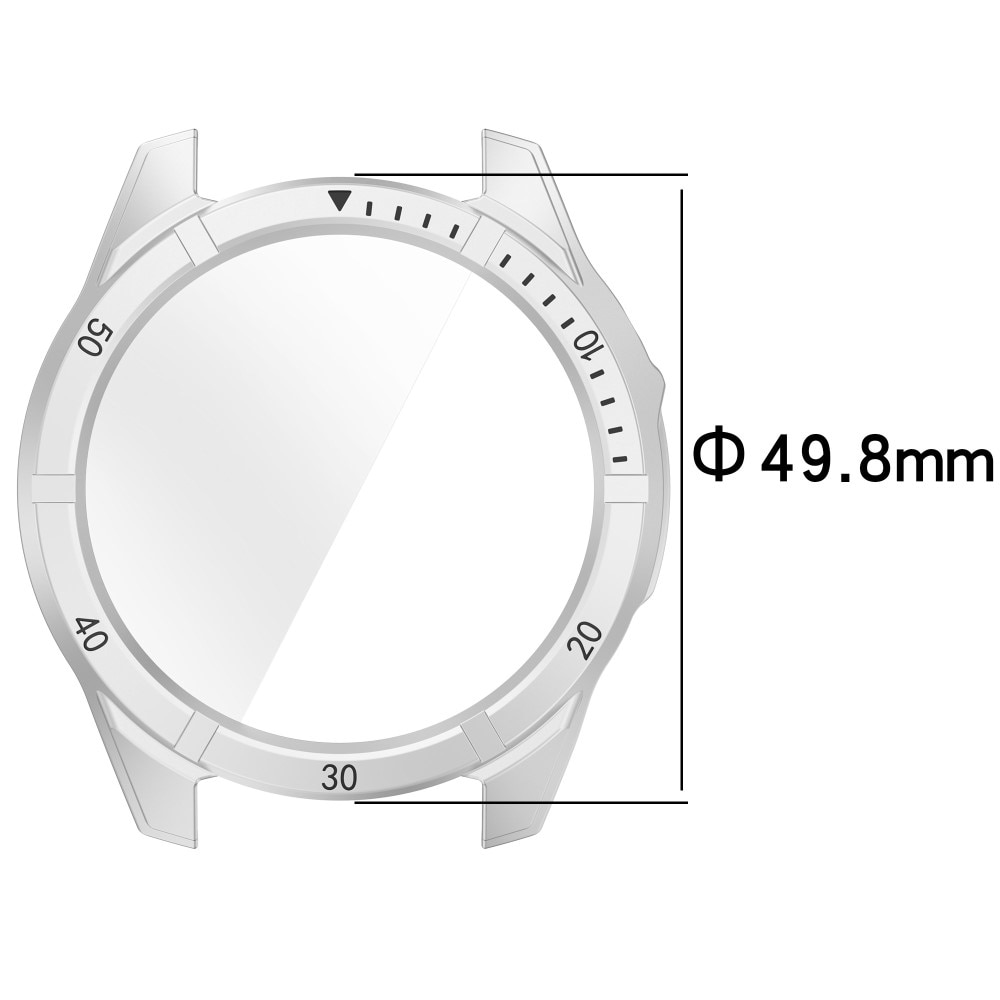 Full Cover Case Garmin Fenix 8 47mm Gjennomsiktig