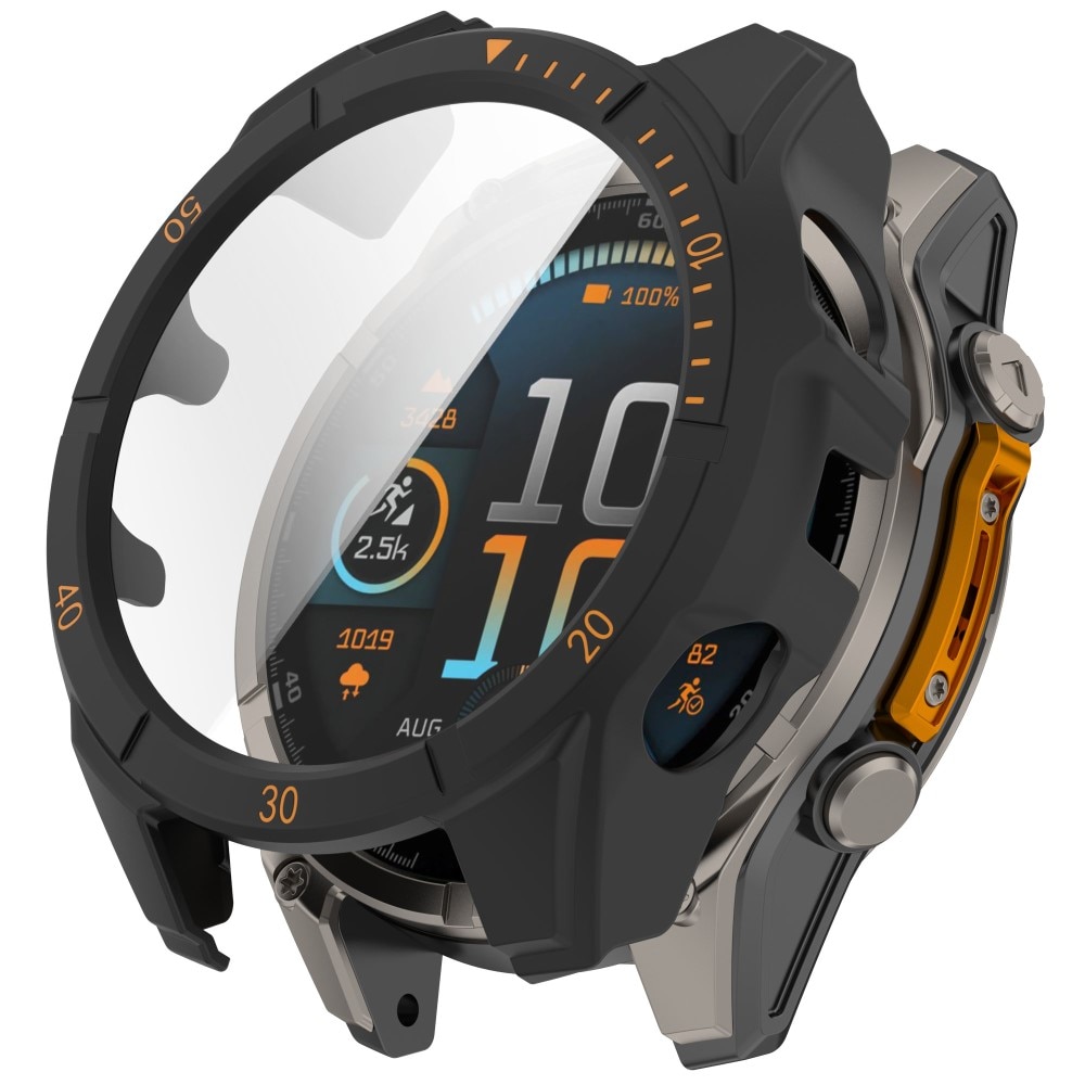 Full Cover Case Garmin Fenix 8 47mm Svart