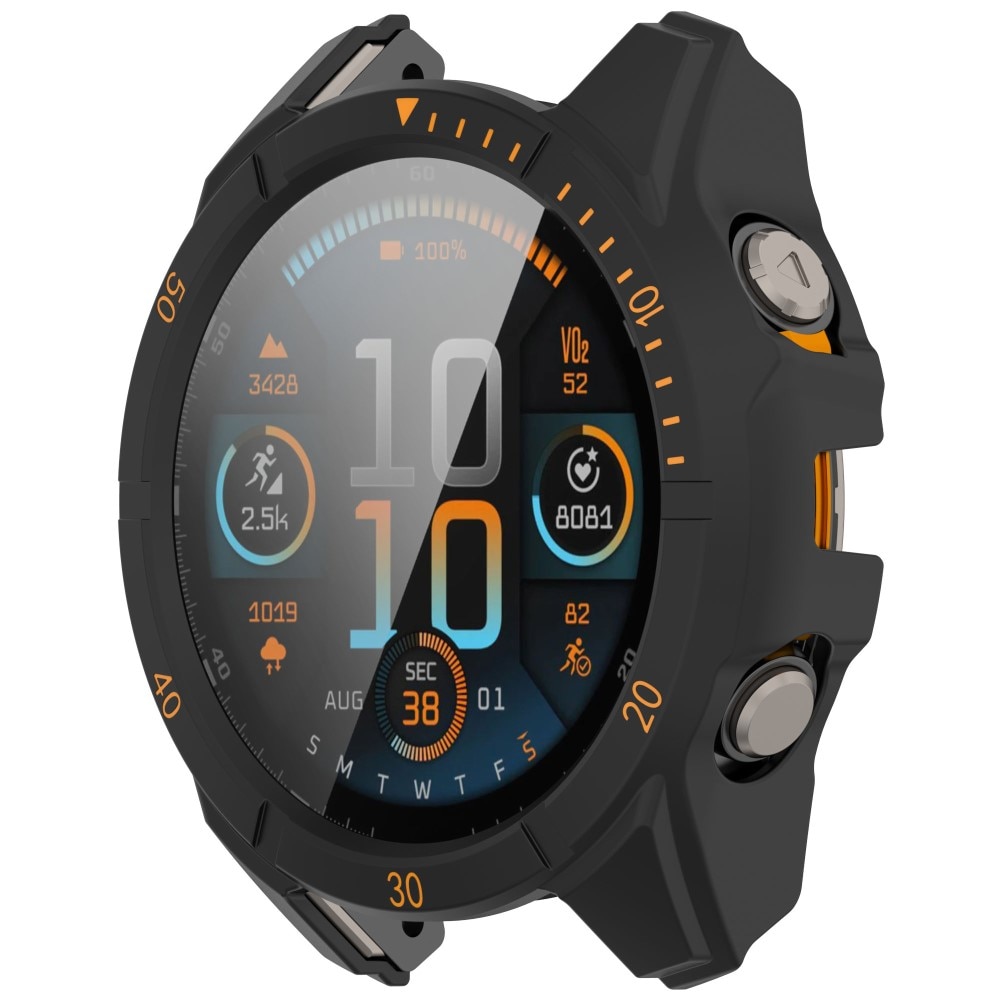 Full Cover Case Garmin Fenix 8 47mm Svart