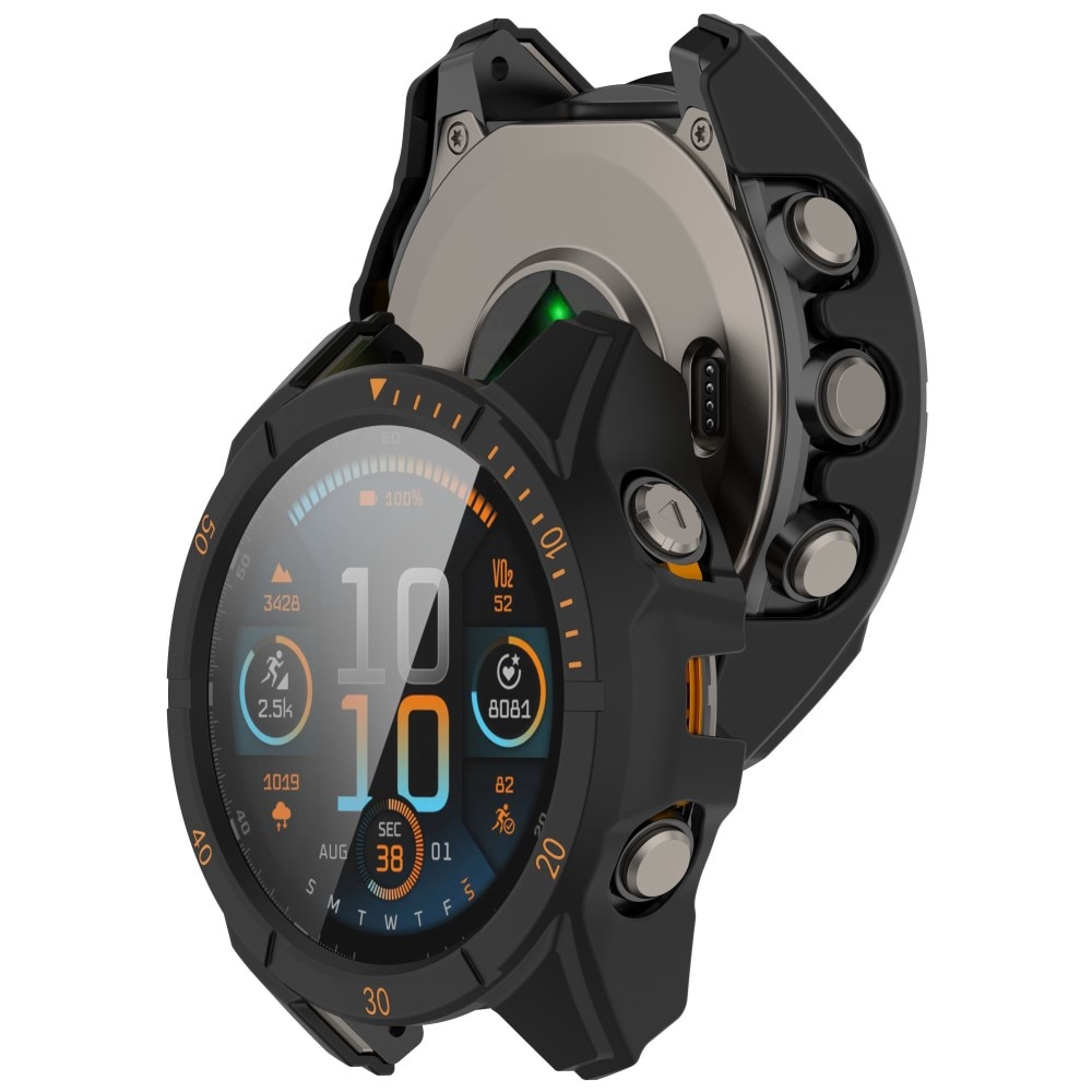 Full Cover Case Garmin Fenix 8 47mm Svart