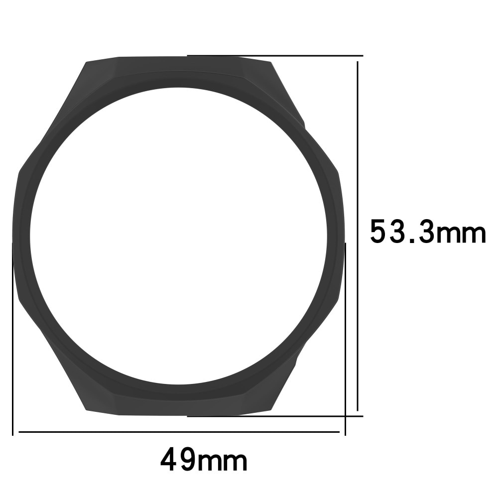 Apple Watch GT 5 Pro 46mm Deksel Svart