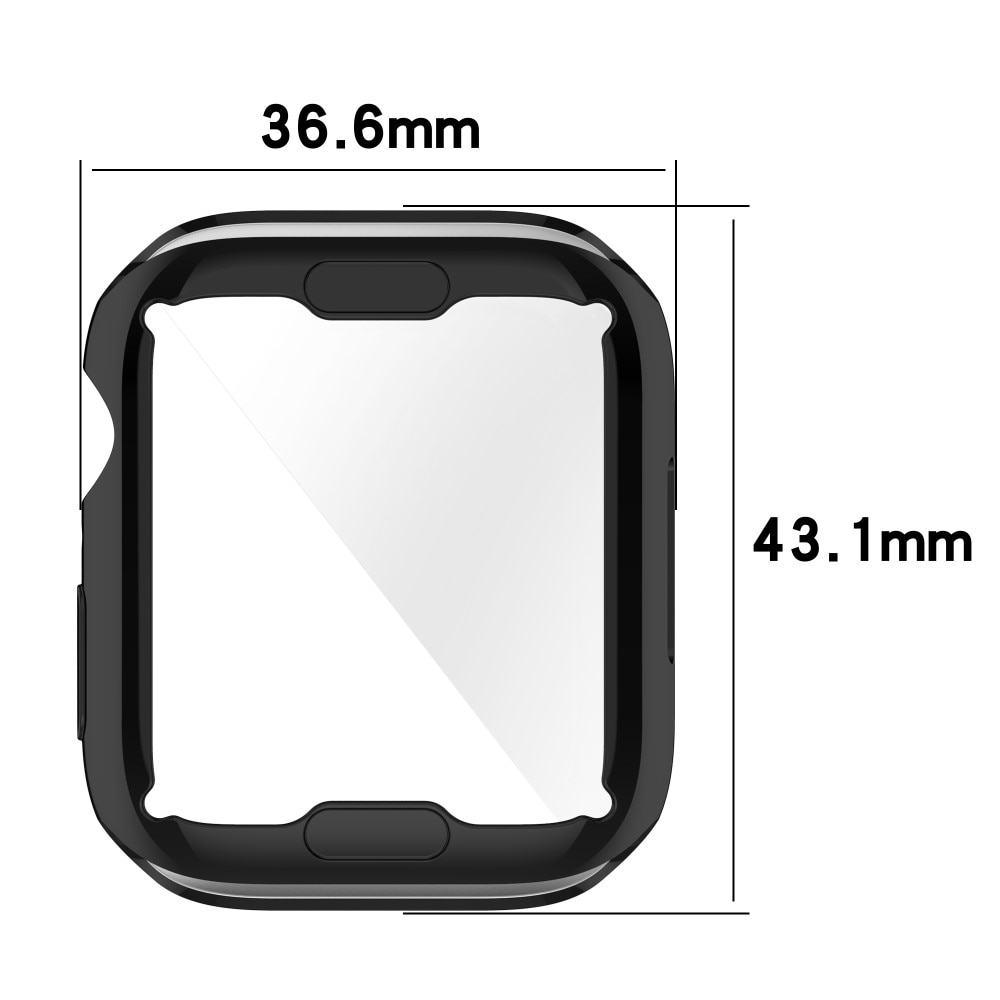 Full Protection Case Apple Watch Series 7 41mm svart