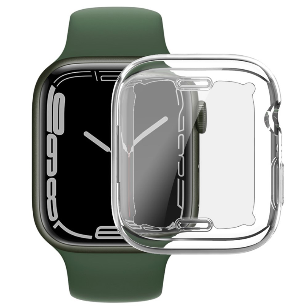 TPU Deksel Apple Watch 41mm Series 8 Crystal Clear