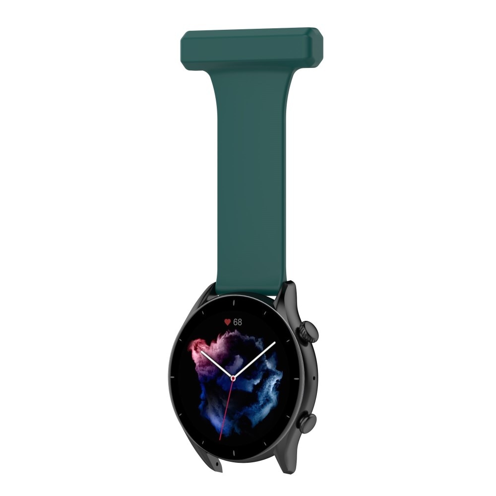 Samsung Galaxy Watch 46mm/45 mm søsterur reim mørk grønn