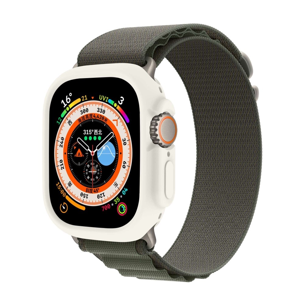 TPU Deksel Apple Watch Ultra 49mm 1st Gen hvit