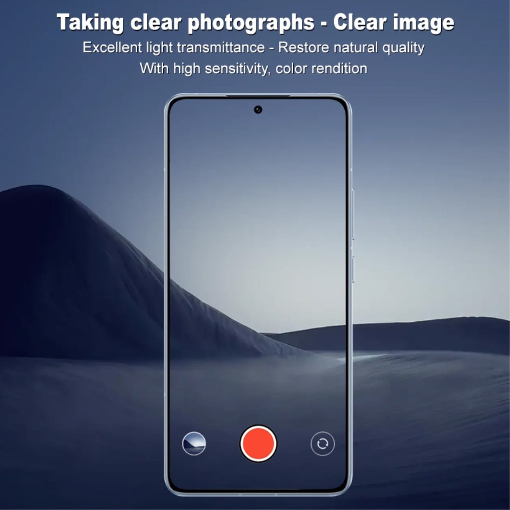 Herdet Glass Linsebeskyttelse Xiaomi 14T Pro gjennomsiktig