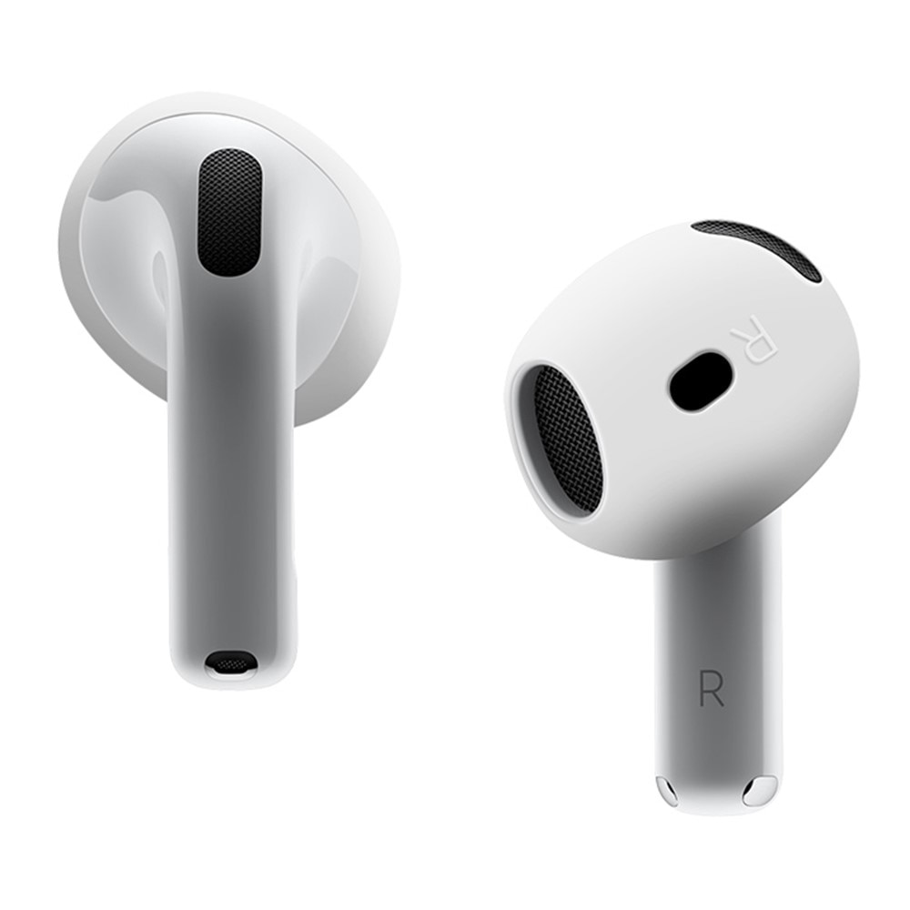 Earpads Silikon Apple AirPods 4 hvit