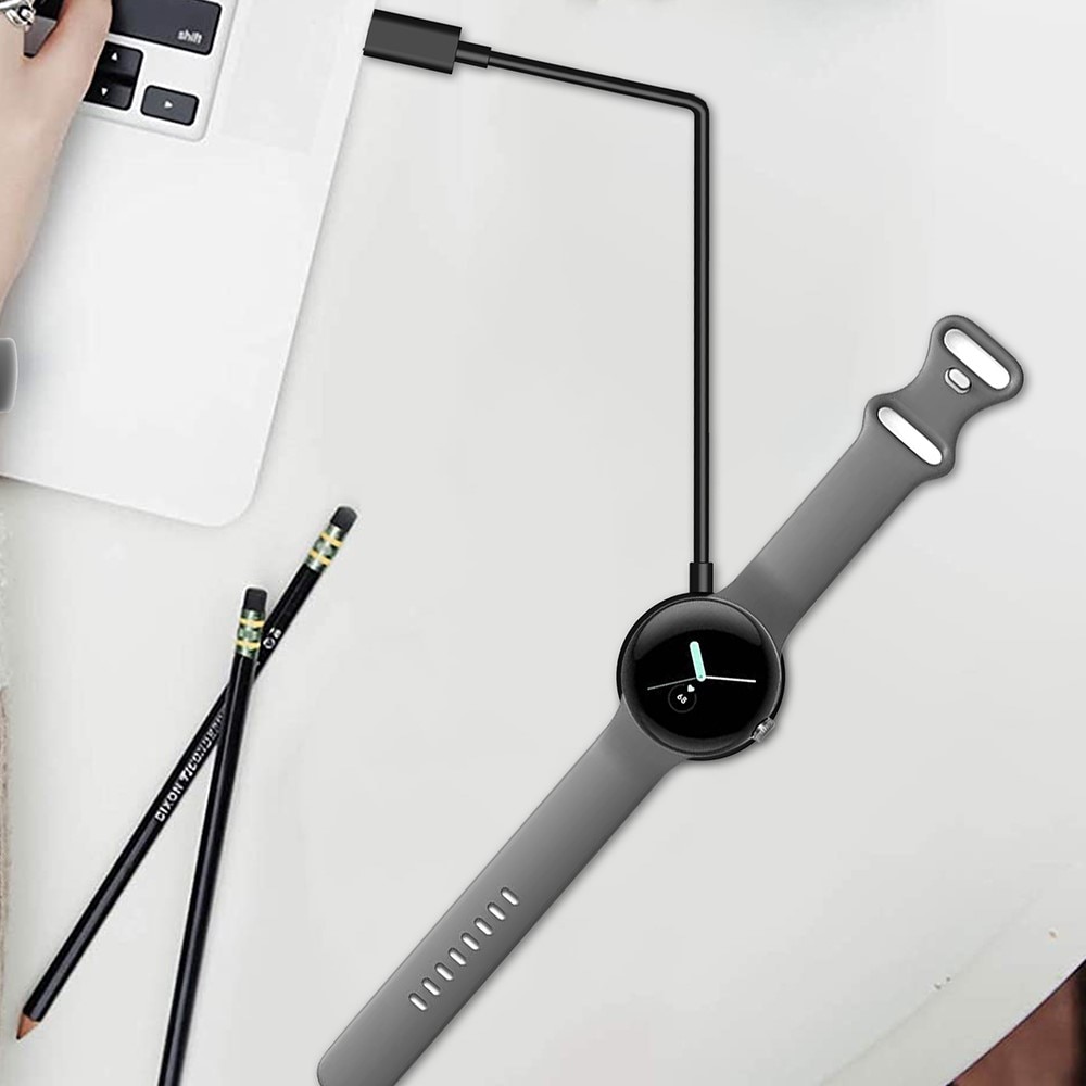 Google Pixel Watch Magnetisk lader USB-C Hvit