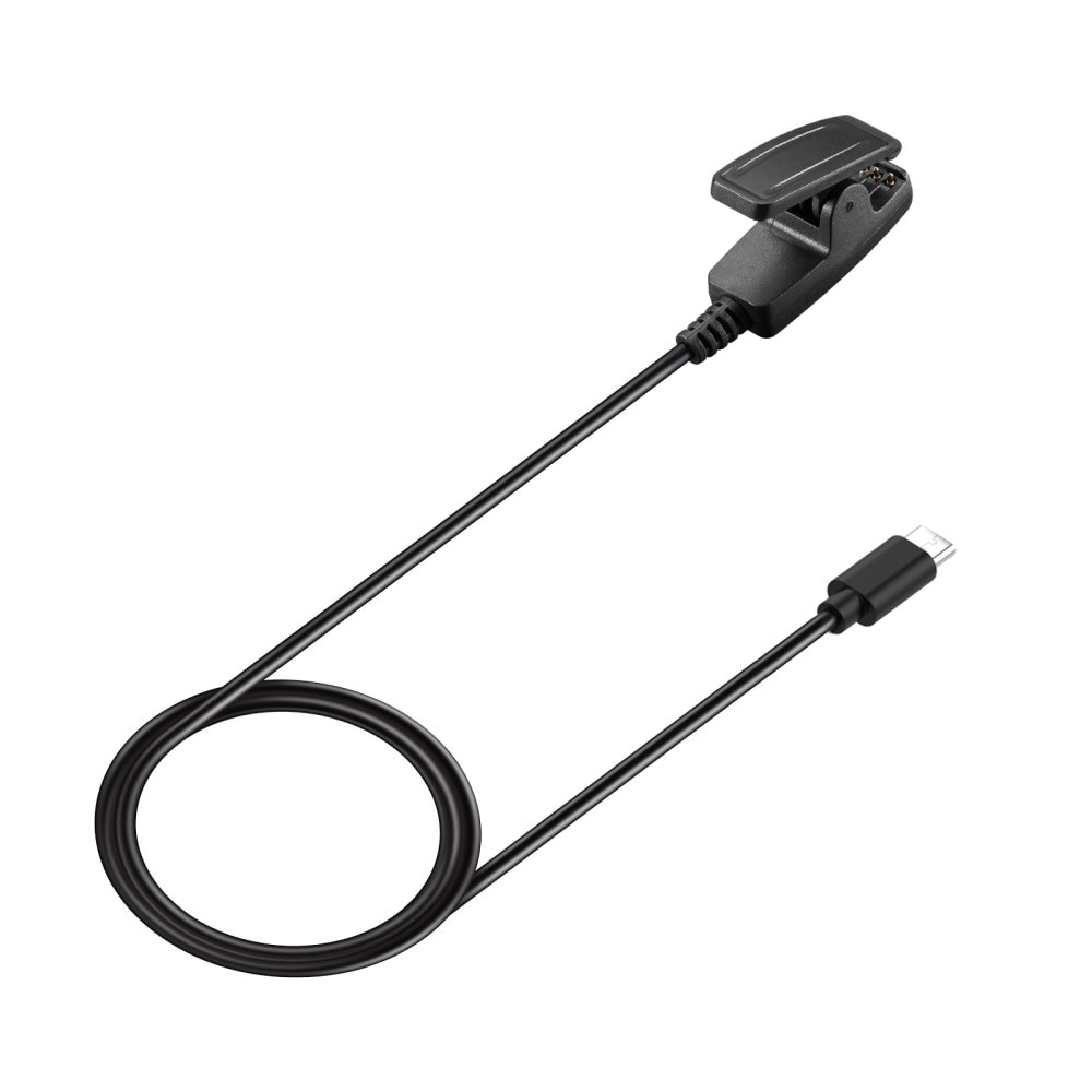 Garmin Forerunner 645 ladekabel USB-C 1m Svart