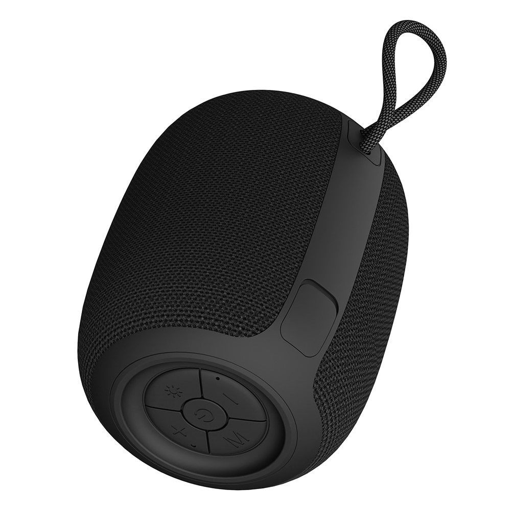 Vanntett Mini Bluetooth-høyttaler, svart