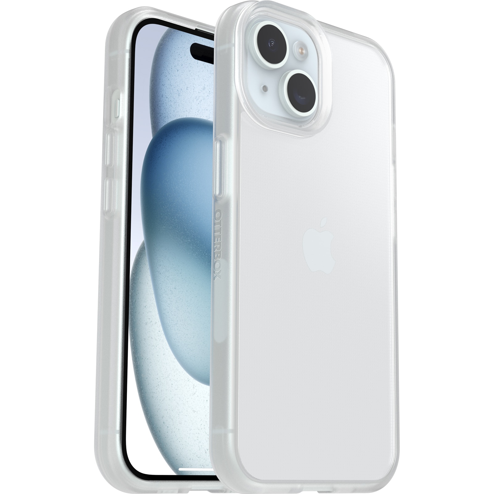 React Deksel iPhone 15 Clear