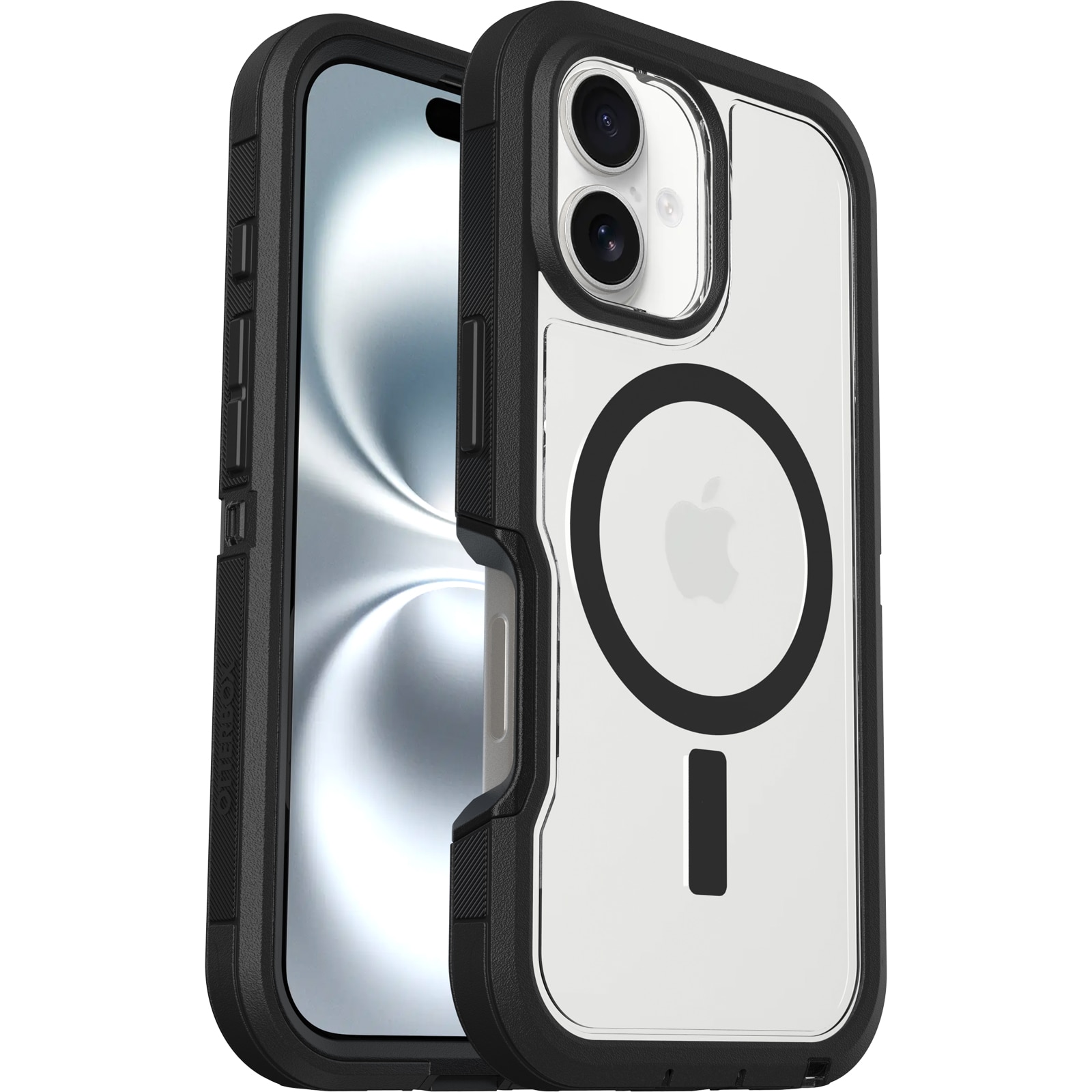 Defender XT Deksel iPhone 16 Clear/Black