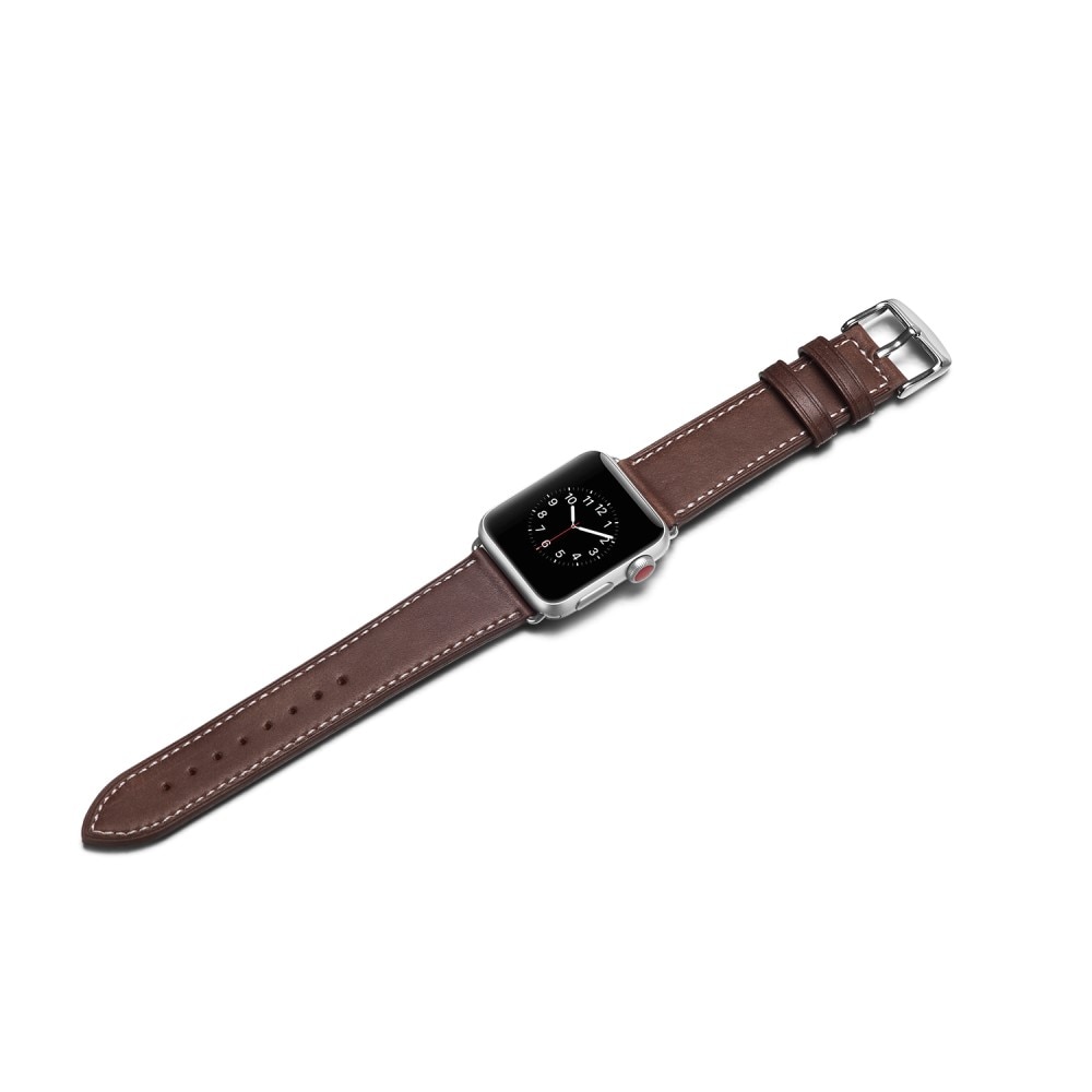 Apple Watch 45mm Series 8 Reim Lær brun