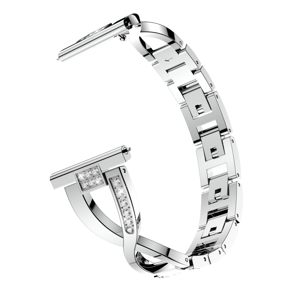 Crystal Bracelet Garmin Forerunner 55 sølv