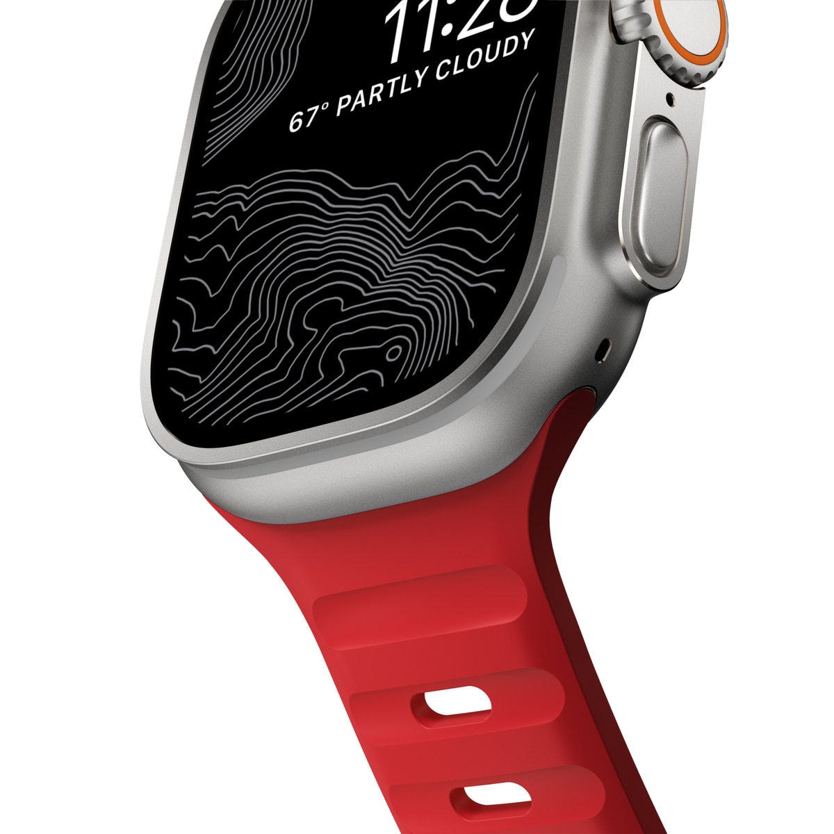 Apple Watch Series 10 46mm Sport Band Night Watch Red - Limited edition