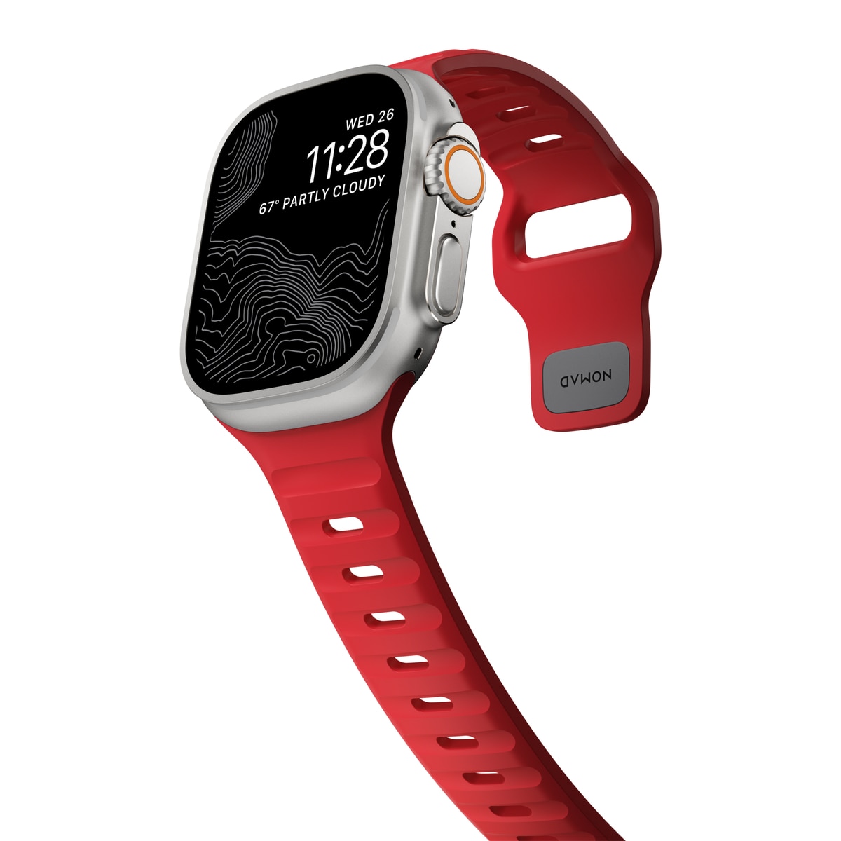 Apple Watch Series 10 46mm Sport Band Night Watch Red - Limited edition