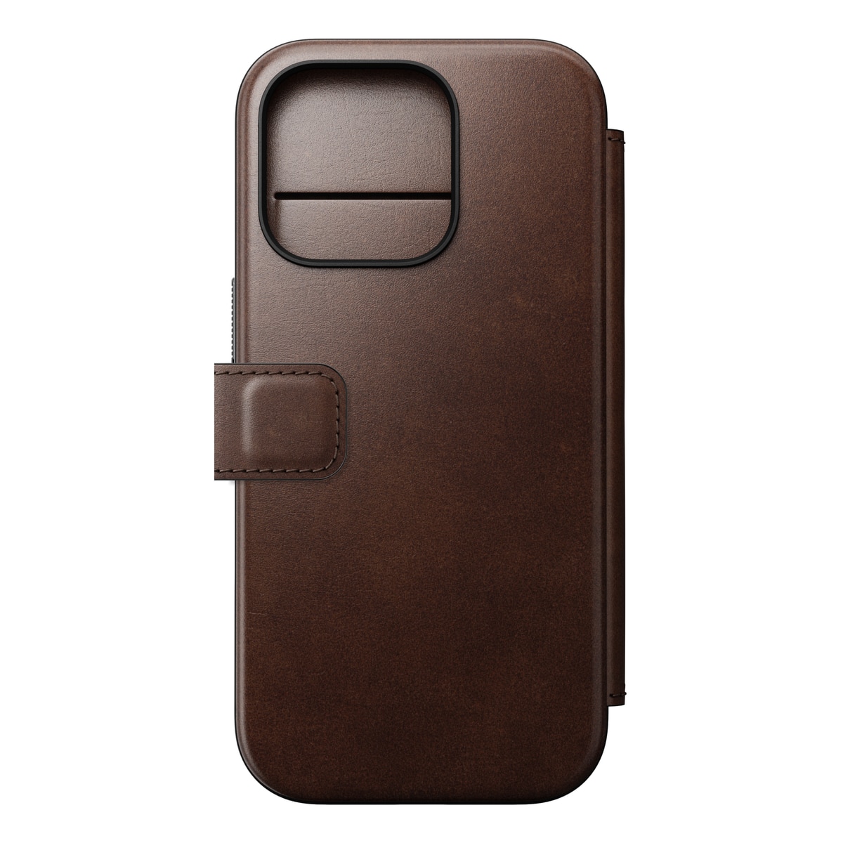 iPhone 16 Pro Modern Horween Leather Folio MagSafe Rustic Brown