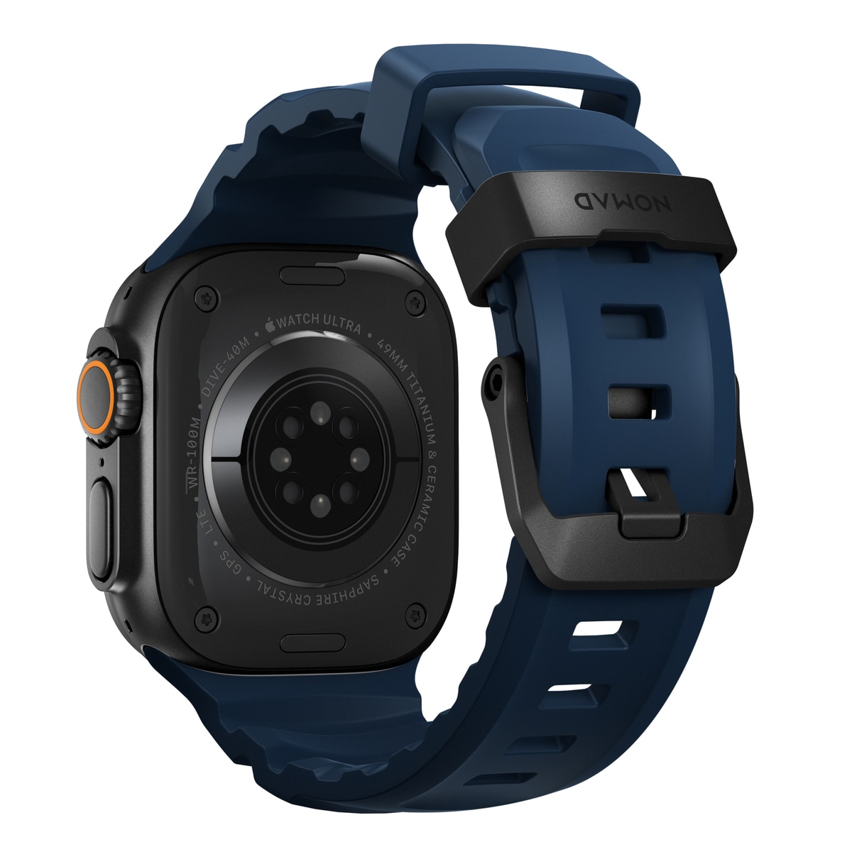 Apple Watch Series 9 45mm Rocky Point Band Atlantic (Black Hardware)