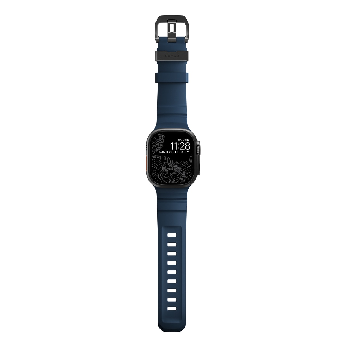 Apple Watch Series 4-6 44mm Rocky Point Band Atlantic (Black Hardware)