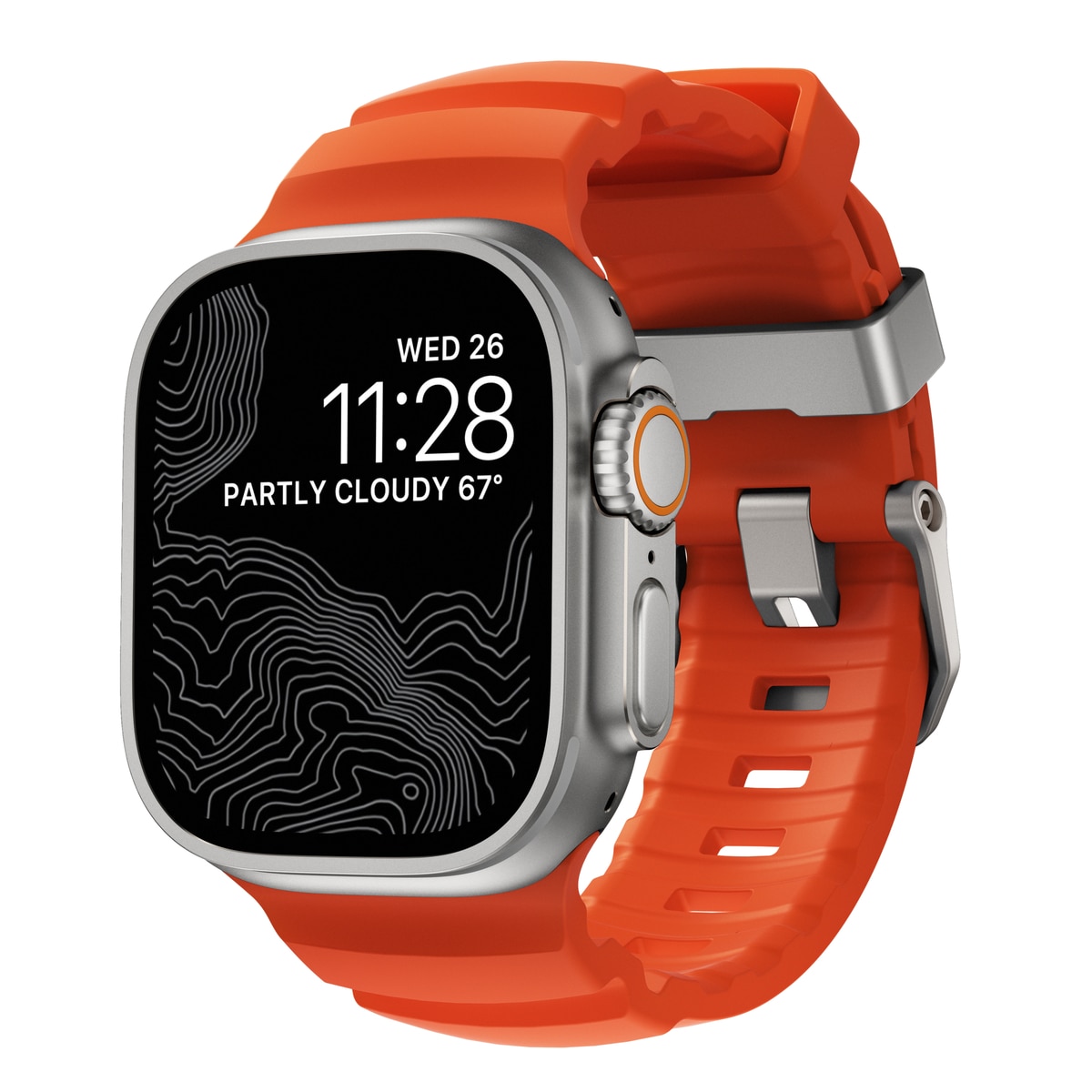 Apple Watch Series 9 45mm Rocky Point Band Magma (Natural Hardware) - Limited edition