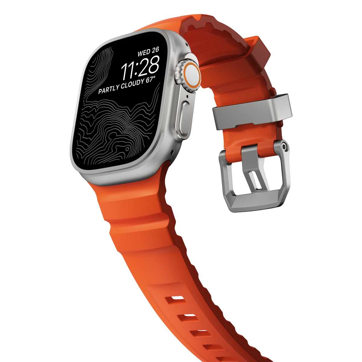 Apple Watch Series 9 45mm Rocky Point Band Magma (Natural Hardware) - Limited edition