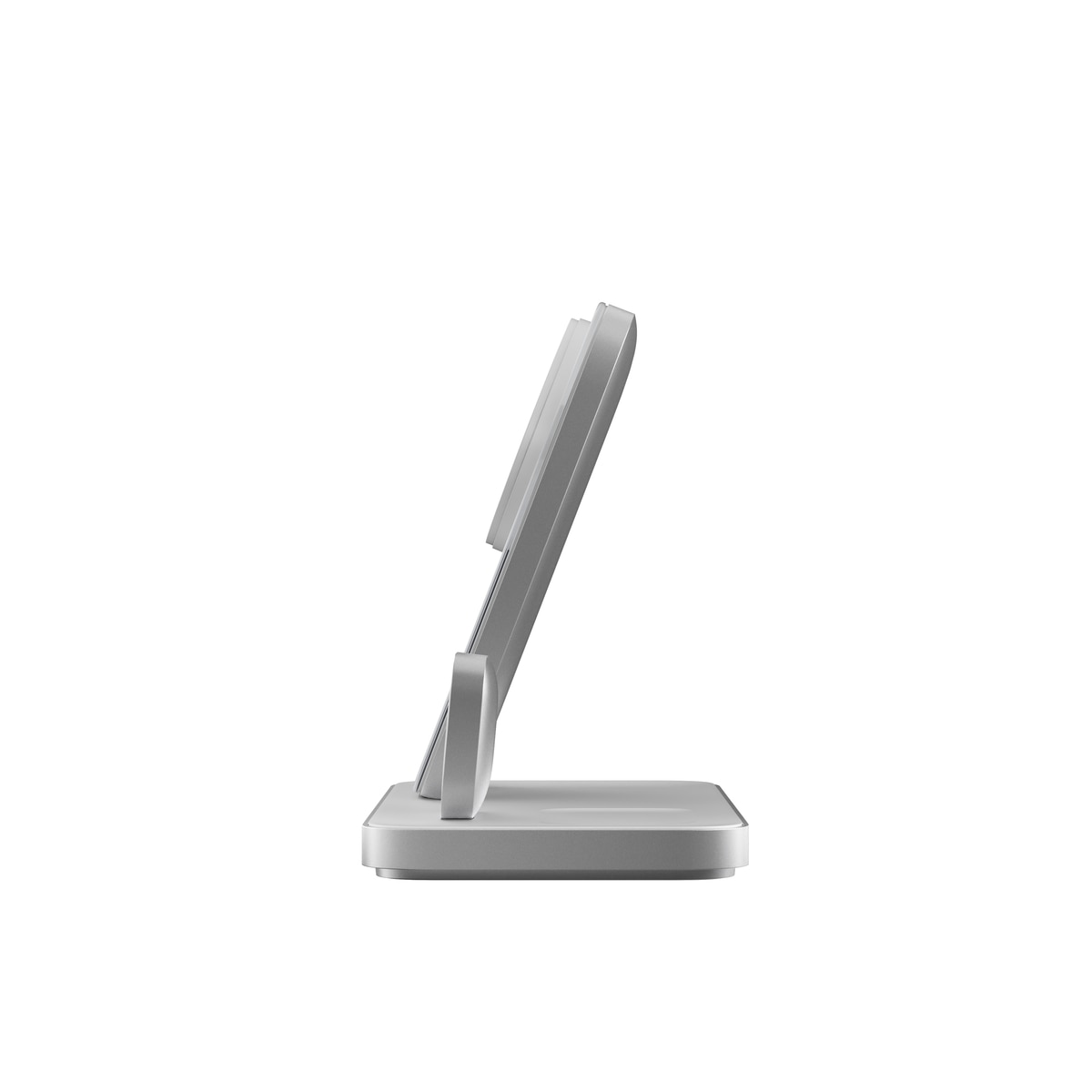 Stand One Max 3-in-1 Qi2 MagSafe Charger Silver