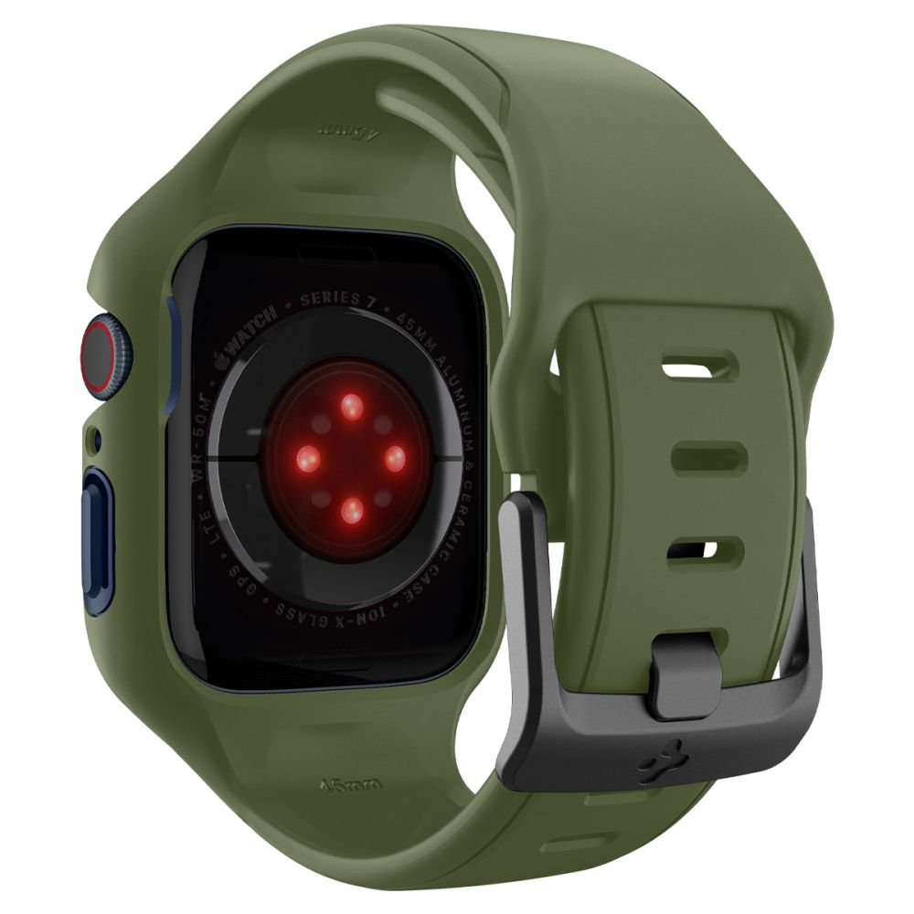 Liquid Air Pro Case Apple Watch 45mm Series 9 Moss Green