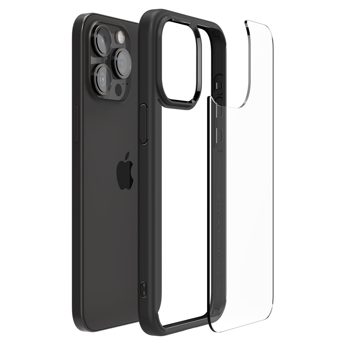 iPhone 15 Pro Max Case Ultra Hybrid Matte Black