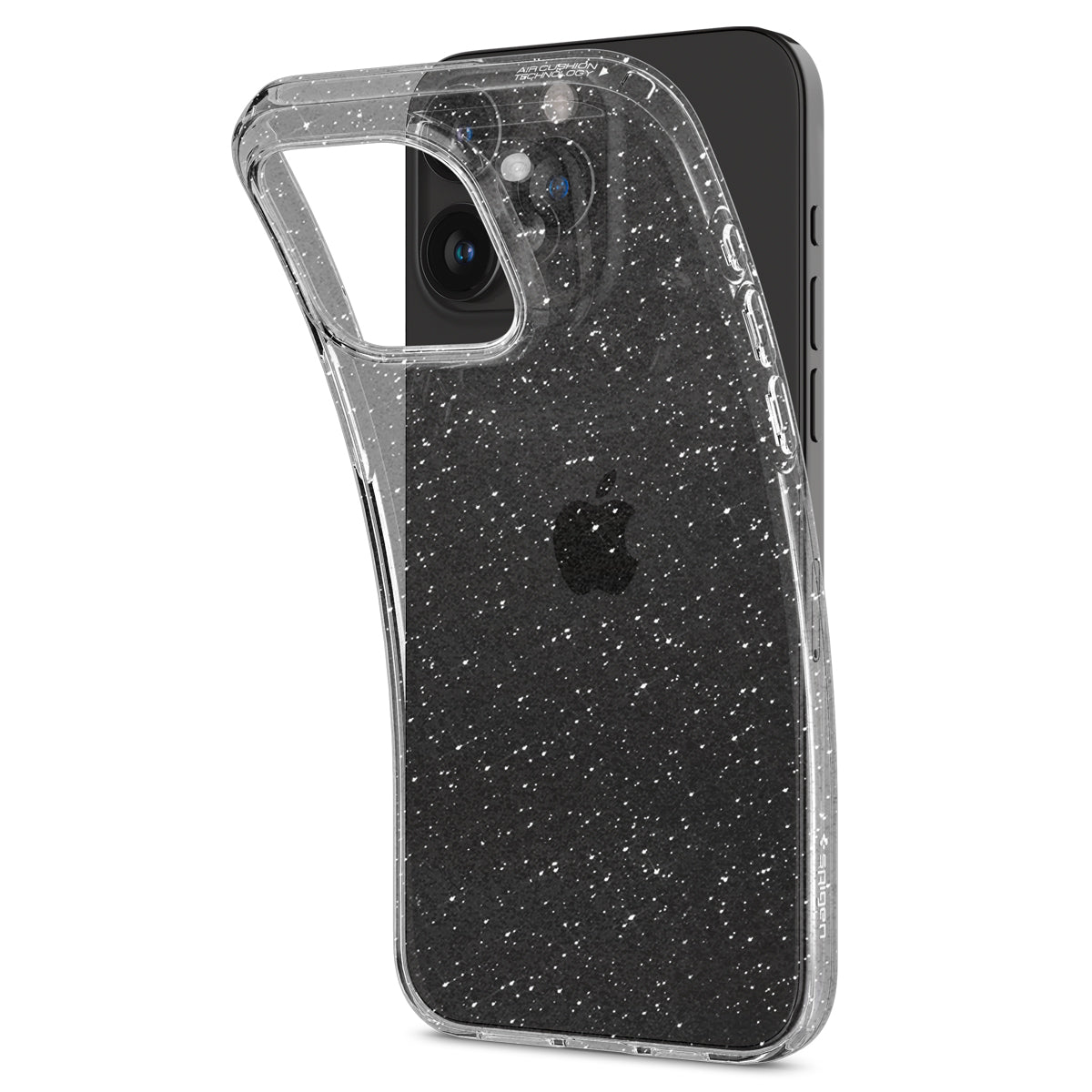 iPhone 15 Pro Case Liquid Crystal Glitter Crystal