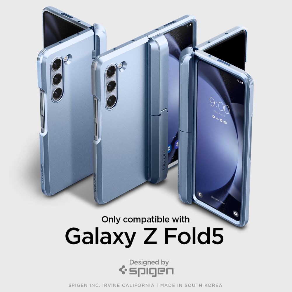 Galaxy Z Fold 5 Deksel Tough Armor Pro Sierra Blue