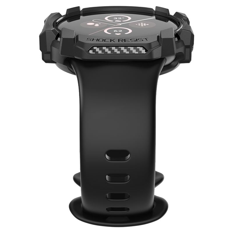 Google Pixel Watch 3 41mm Case Rugged Armor Black