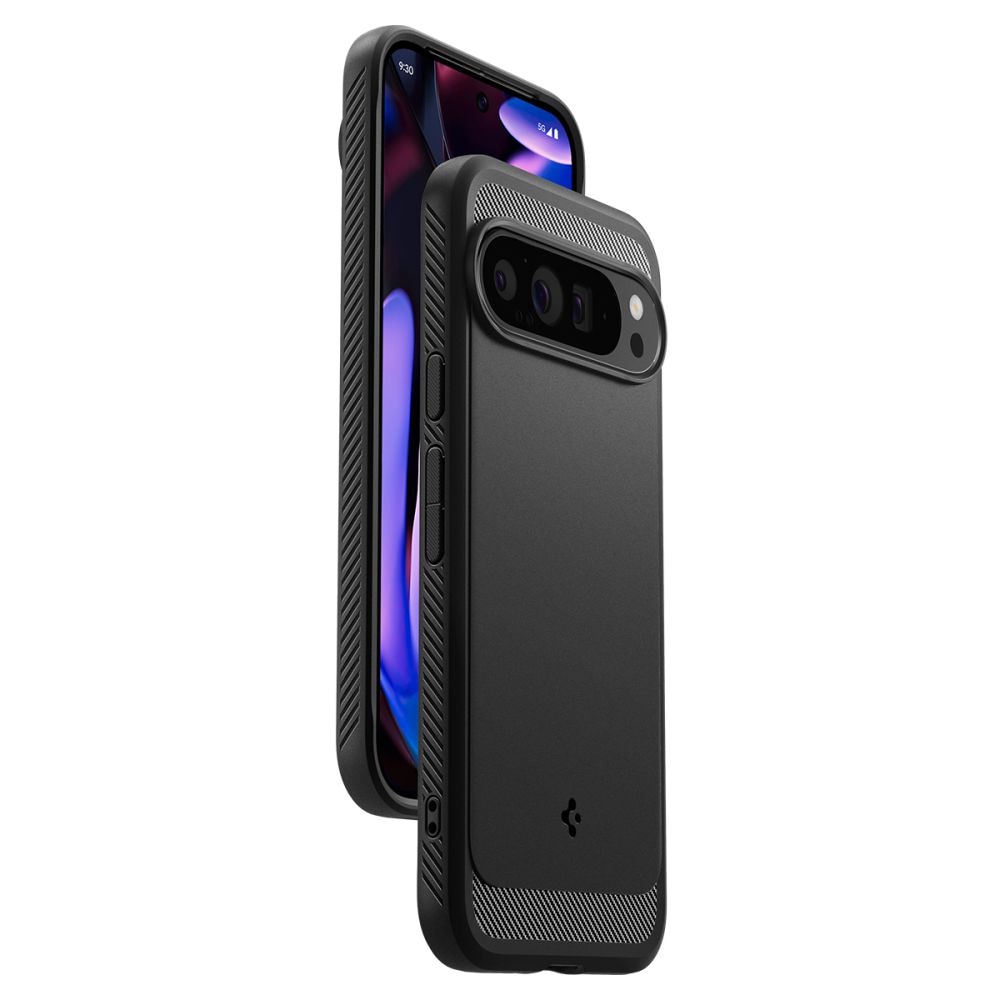 Google Pixel 9 Pro XL Case Rugged Armor Black