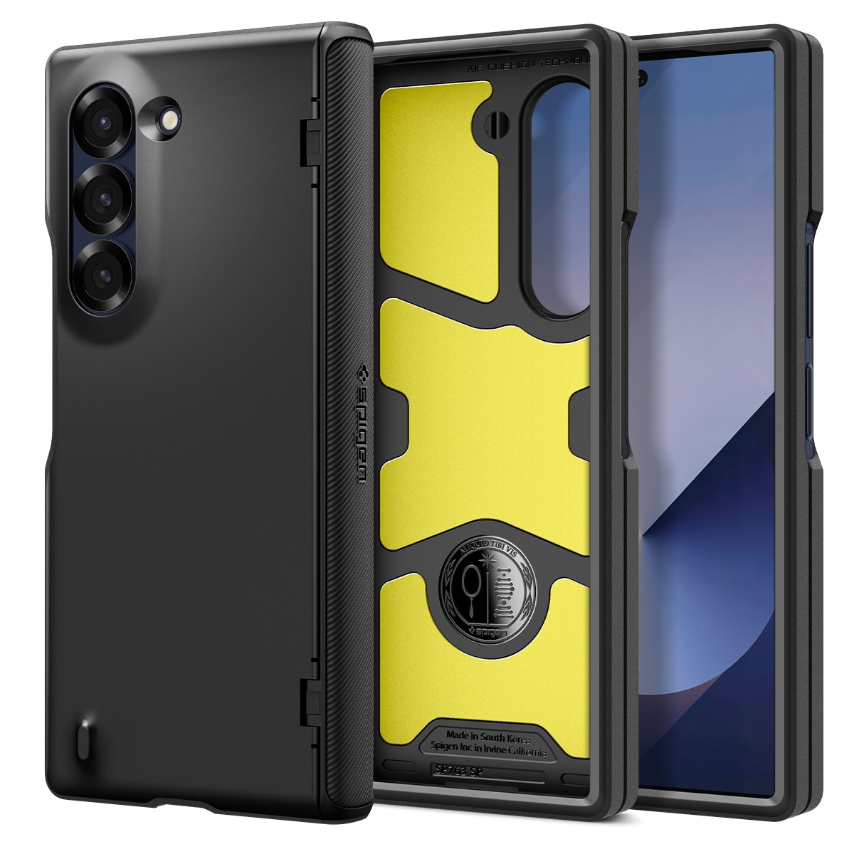 Galaxy Z Fold 6 Slim Armor Pro Case Black