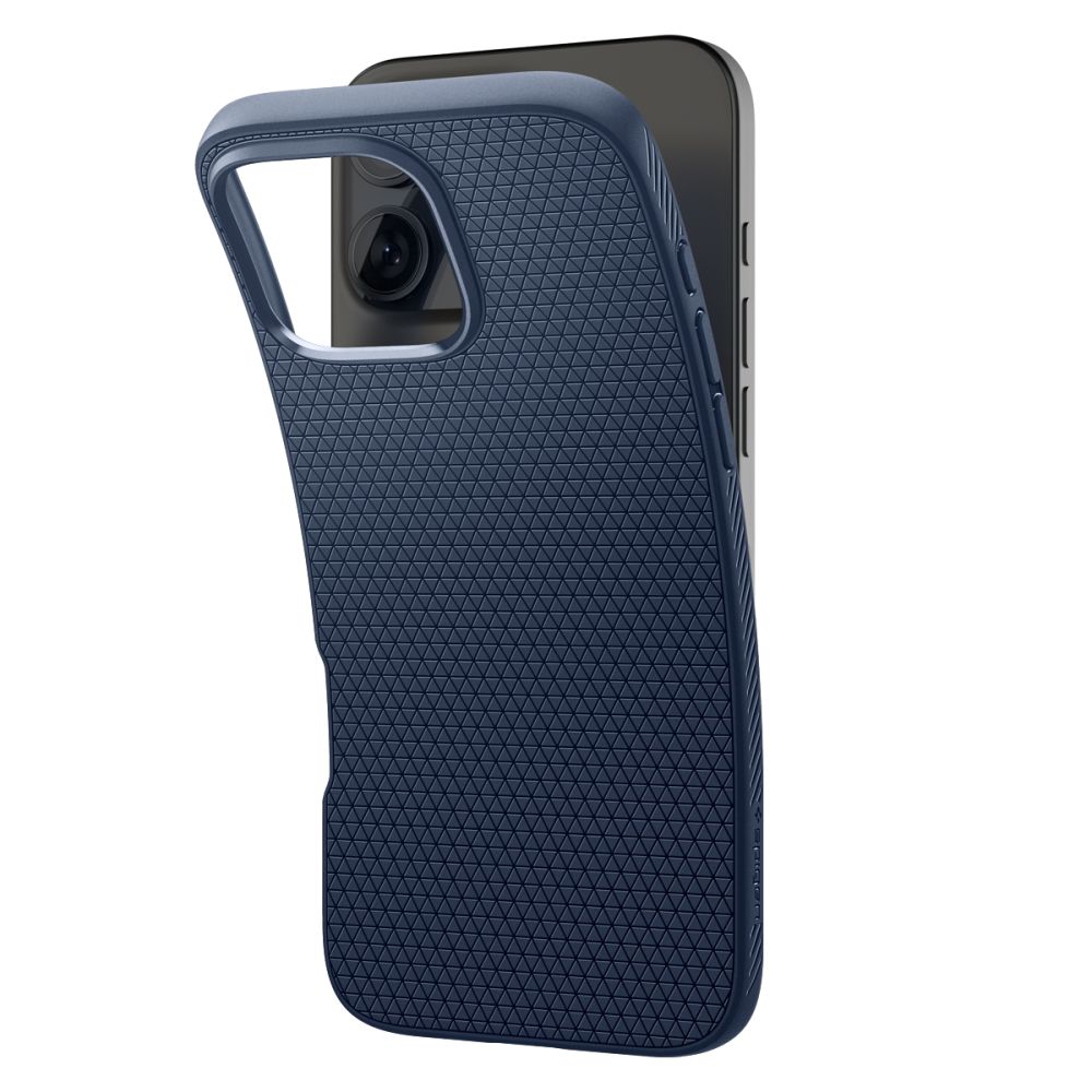 iPhone 16 Pro Max Case Liquid Air Navy Blue