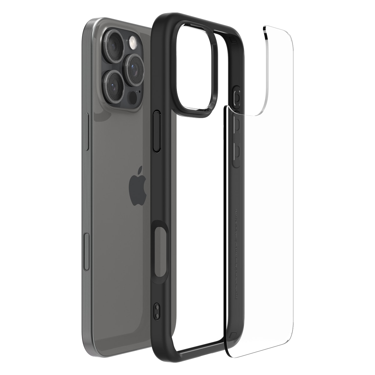 iPhone 16 Pro Case Ultra Hybrid Matte Black