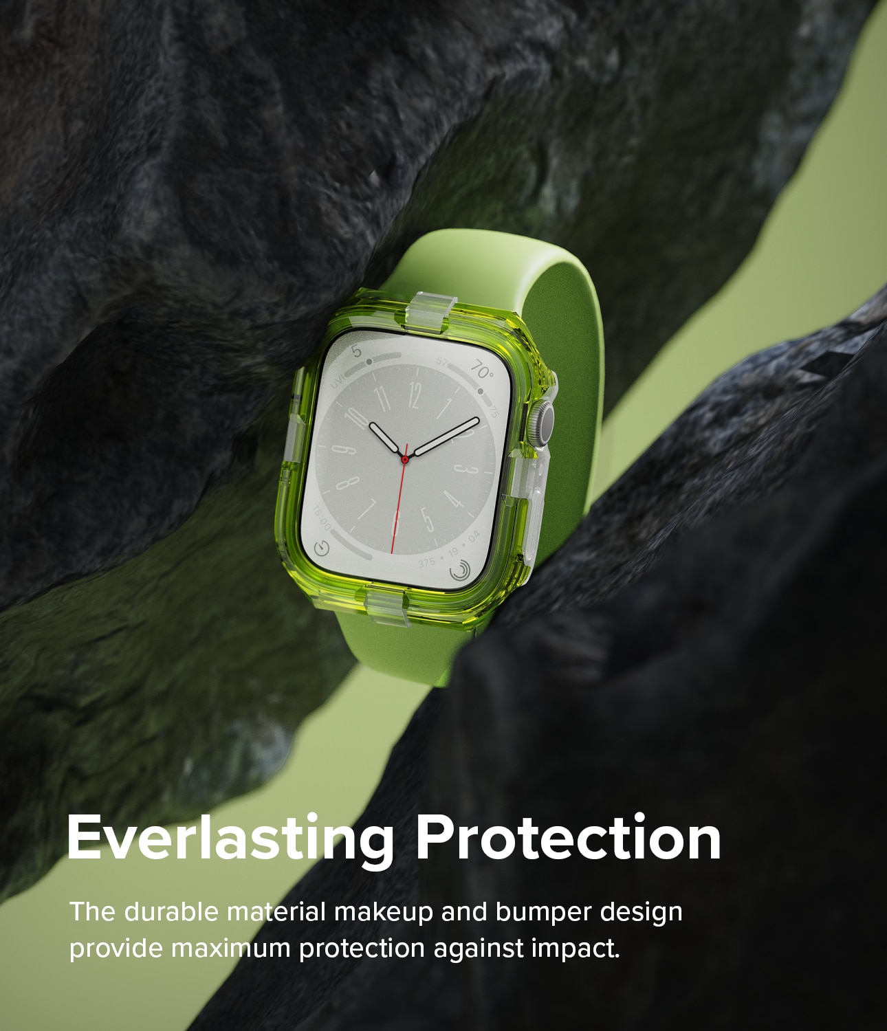 Fusion Bumper Apple Watch SE 44mm Neon Green